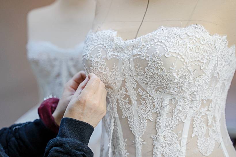 cost to shorten dress Wedding Dress Alterations: The Ultimate Bridal Alterations Guide